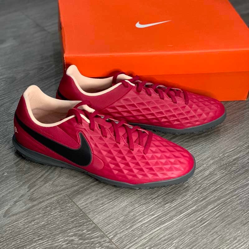 Nike Tiempo Legend 8 Club TF Play Mode - Cardinal Red/Black/Crimson Tint/White - AT6109-608